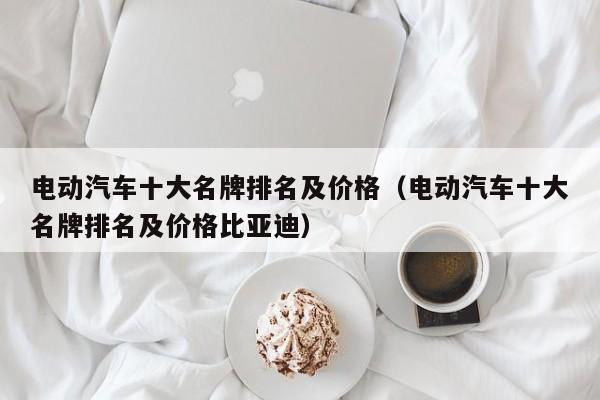 电动汽车十大名牌排名及价格（电动汽车十大名牌排名及价格比亚迪）