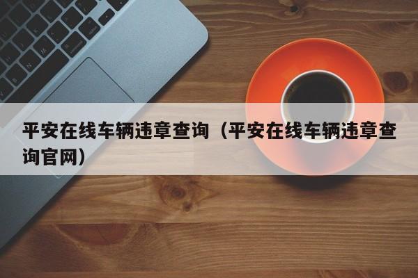 平安在线车辆违章查询（平安在线车辆违章查询官网）